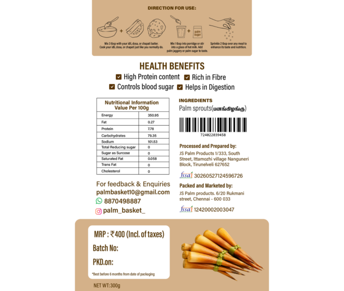 Palm Sprout Powder - Image 4